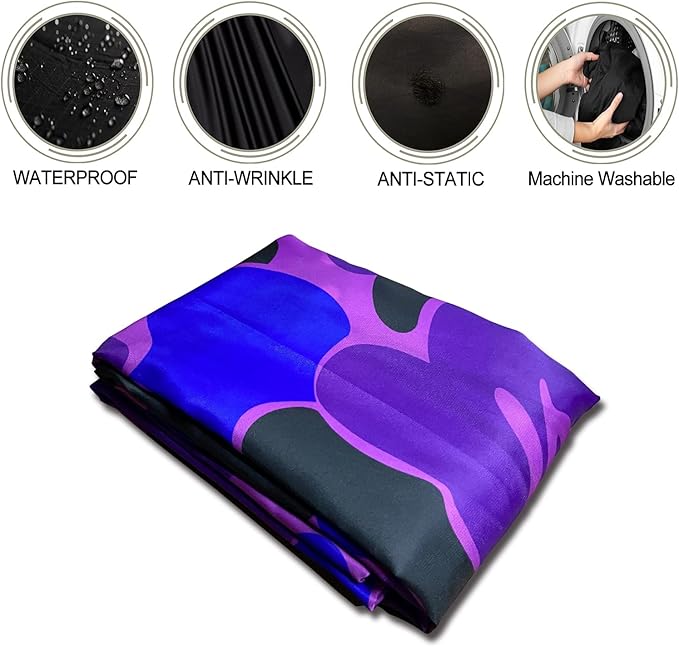 Barbohoo Barber Cape for Men Professional Hair Cutting Salon Cape with Snap Closures Waterproof Large Hairdressing Styling Cape Gown for Barber- 63”× 56” (New Camouflage G)