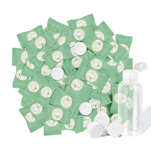 100 PCS Compressed Towel Disposable Face Towels