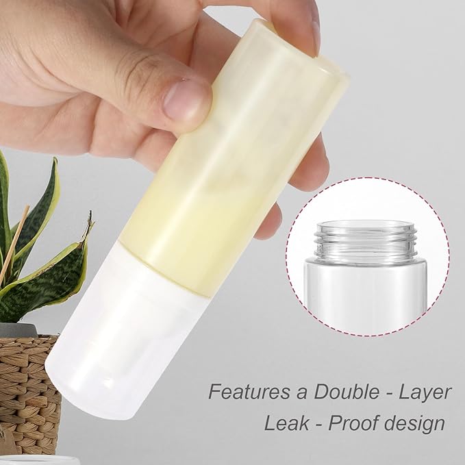 3pcs (Clear+Green+Pink) 2oz Plastic Travel Foam Pump Bottle - Portable Foaming Empty Bottle Dispenser for Hand Soap, Shampoo, Lash Cleanser - Well Suited for Travelers Daily Use (60ml)