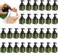 30 Pcs 8.5 oz Foaming Soap Dispenser Plastic Foaming Pump Bottle, Refillable Dispenser with Plastic Pump, Empty Hand Bottles for Liquid Soap, Shampoo, Bathroom,Hotel,Restaurant (30, Green)