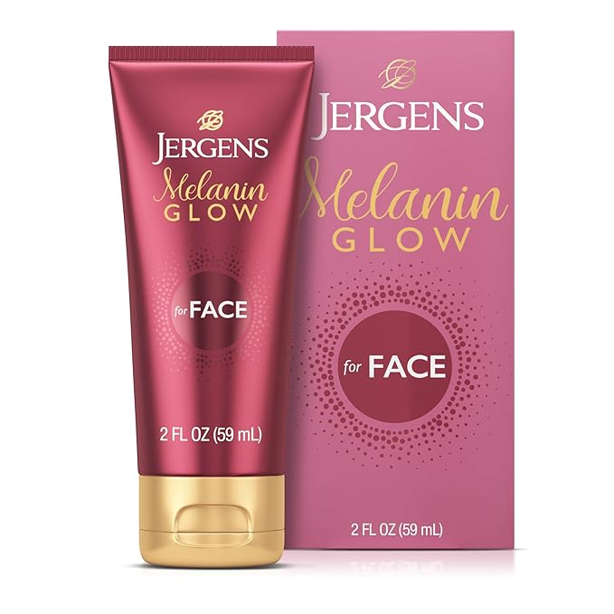 Jergens Melanin Glow Facial Glow Enhancer, 2 fl oz