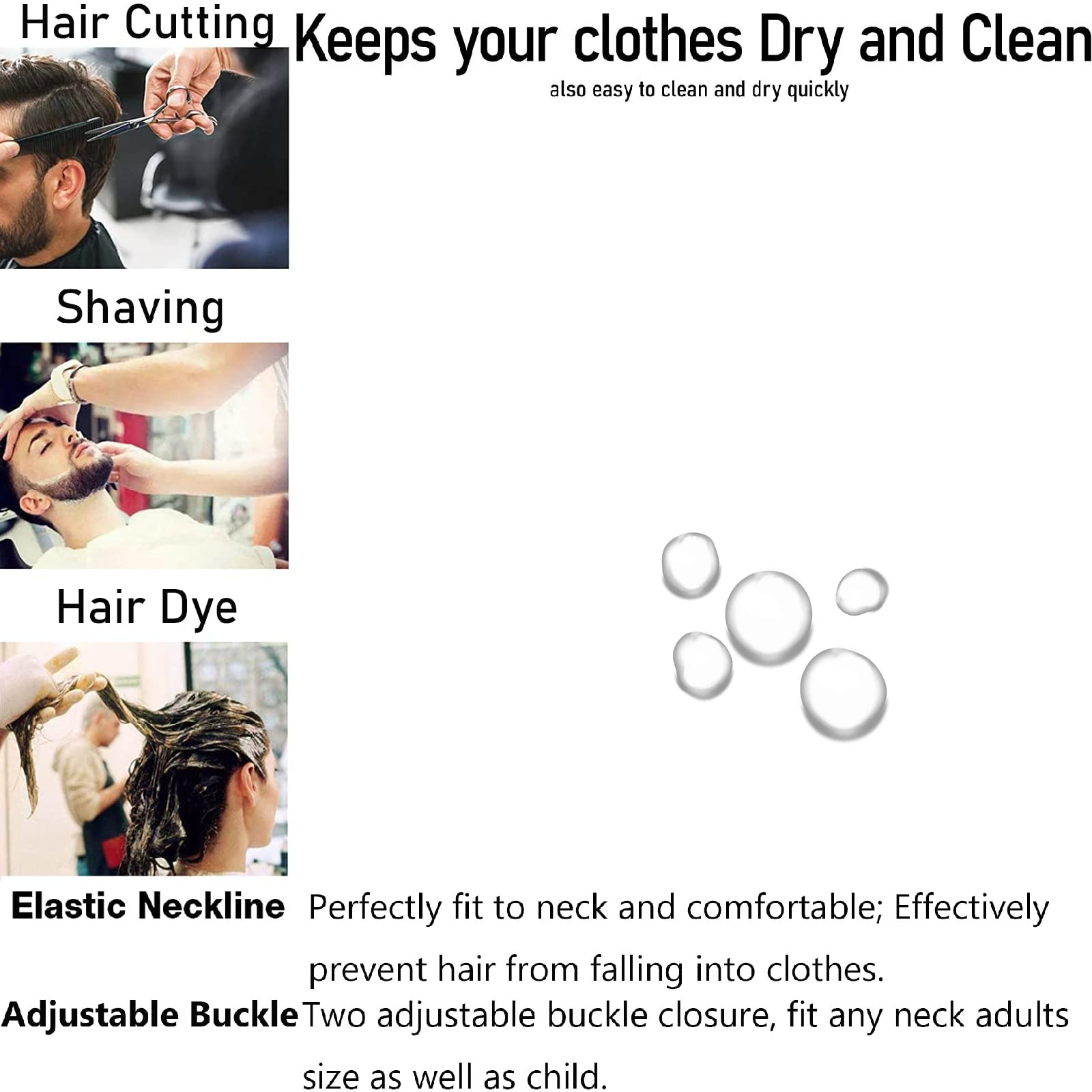 Visesunny Barber Cape - American Wild West Desert Cowboy Polyester Hair Cutting Salon Apron Anti-Static Haircut Water-Resistant Shaving Cloth Beard Shaving Bib Hairdressing Cape