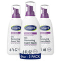 Cetaphil Pro Oil Removing Foaming Face Wash, Sensitive Skin, 8 fl oz, 3ct