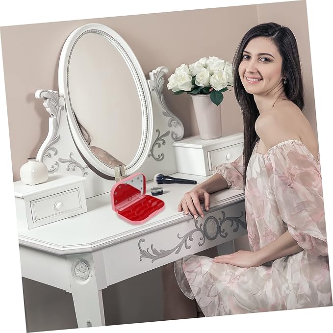 OSOLADY Led Eyelash Storage Box Portable Lash Holder Light Eyelash Case for Travel