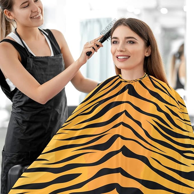 Stylish Barber Cape - Unisex Hair Cutting Apron for Men & Women