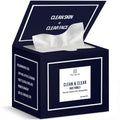 The Clyn Co. Clean & Clear Disposable Face Towels for Sensitive Skin, 50 Ct