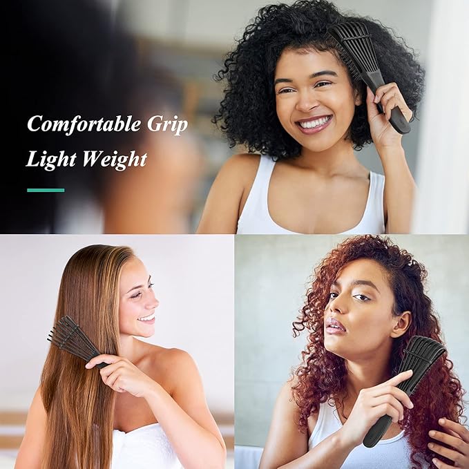 URTHEONE Detangling Brush for Black Natural Hair, 3A-4C Curly Afro Brush