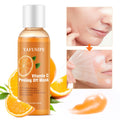 YAFUSIPE Peel Off Face Mask Vitamin C Peel Off Masks, Blackhead Mask Orange Peeling Lotion Exfoliating Blackhead Remover Poreless Deep Cleanse Purifying Hand Masks for Face Arms Neck Gifts 3.4 FLOZ