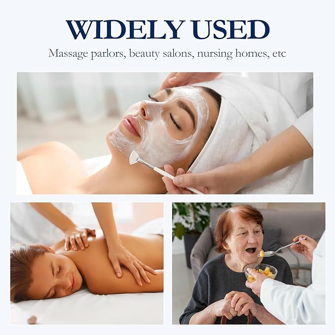 JJUNW 12 PCS U-Shaped Facial Towels, Split Design Estheticians Towels