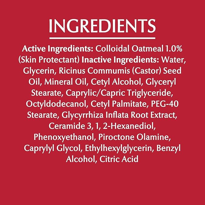Eucerin Eczema Relief Body Cream, Colloidal Oatmeal Enriched, Steroid Free Eczema Cream, 8 OZ Tube