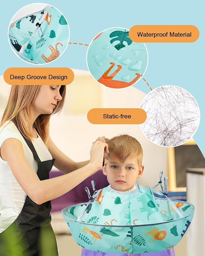 Lictin Haircut Capes Umbrella for Kids - Haircut Cape Kids