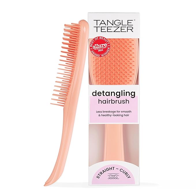 Tangle Teezer Ultimate Detangler Brush, Straight to Wavy, Apricot