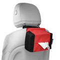 FH Group E-Z Travel Napkin Tissue Dispenser Holder fits Most Cars, SUVs, Trucks, and Vans Red