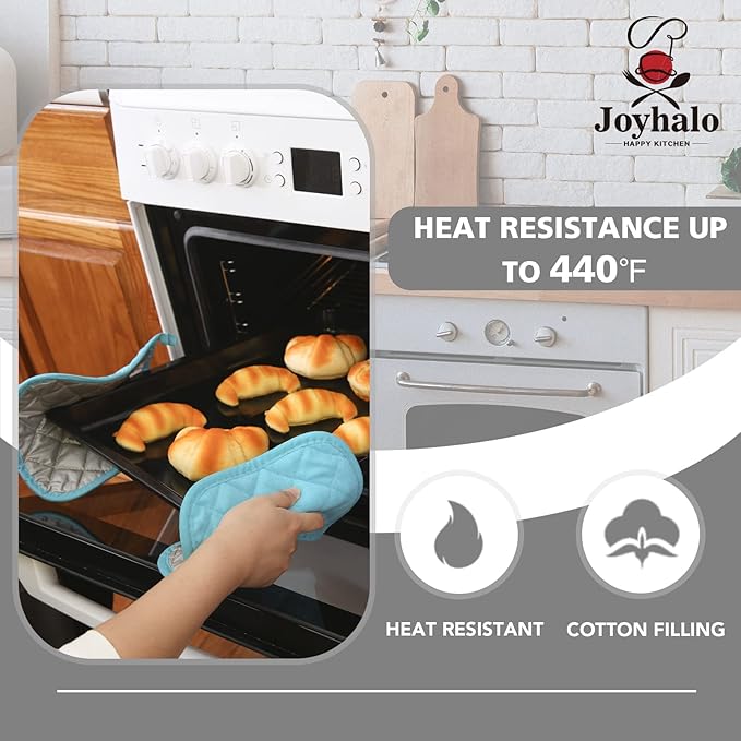 Joyhalo 4 Pack Pot Holders for Kitchen Clearance
