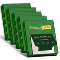 Face Towels Disposable, 5 * 10 Travel Pack, Double-Sided Facial Towelettes