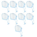 9pcs Highlight Cap for Hair Coloring, Disposable Highlighting