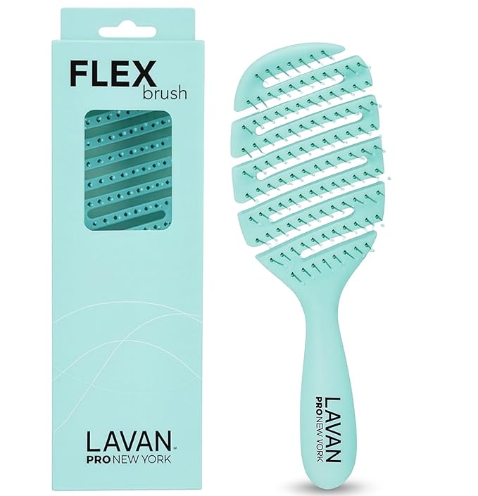 Flex Detangling Hair Brush (Turquoise)
