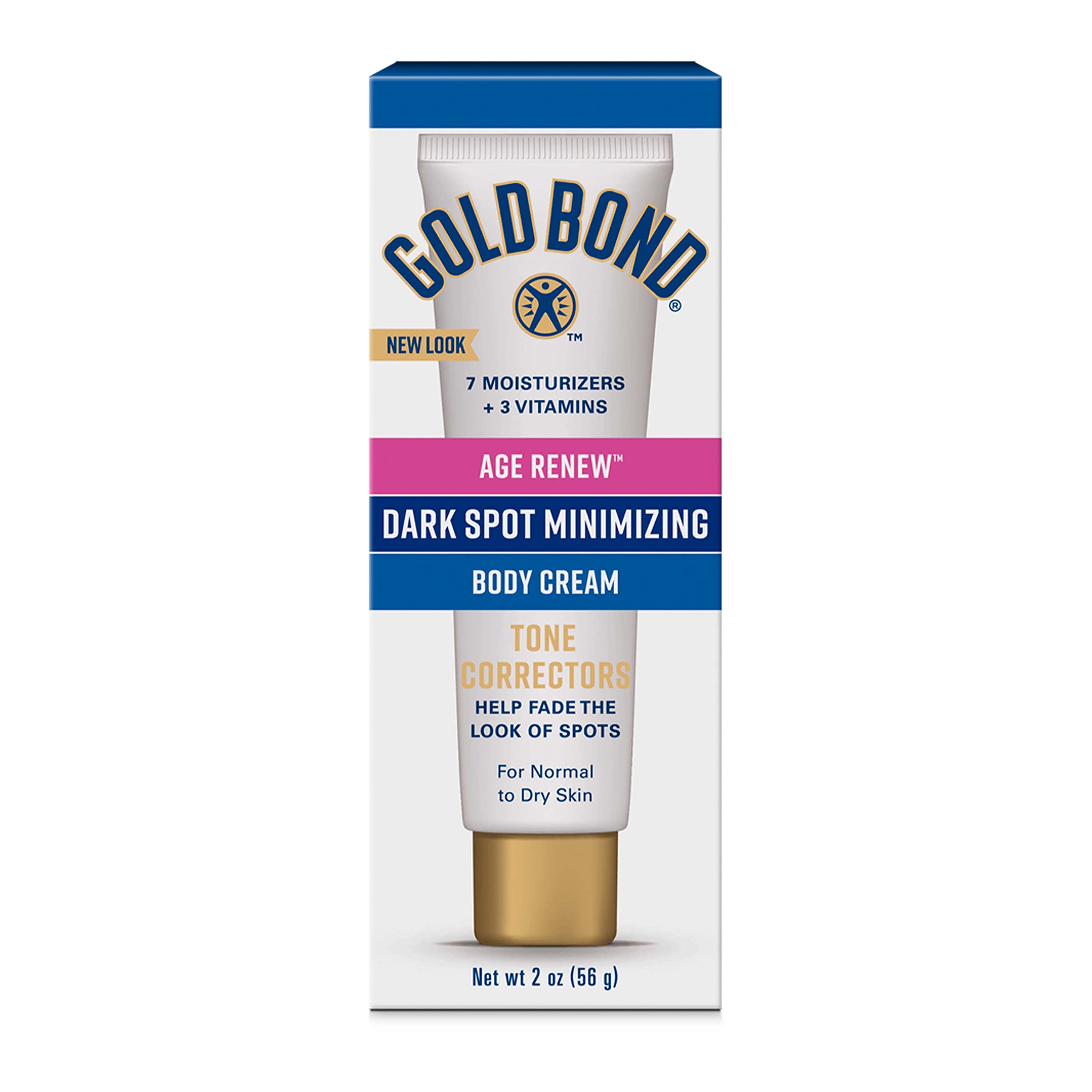 Gold Bond Age Renew Dark Spot Minimizing Age Renew Body Cream, 2 oz