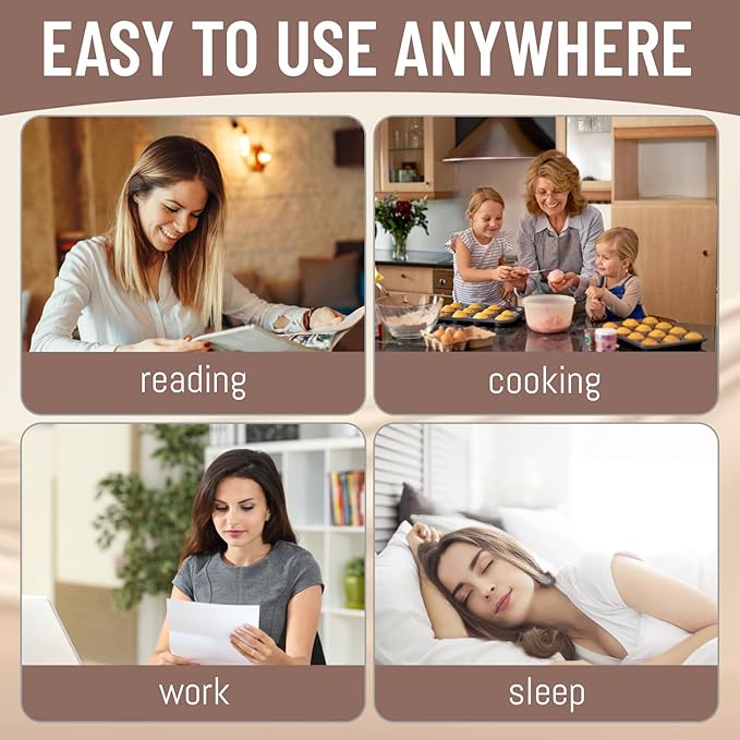 7 Pcs Jumbo Flexi Rods for Big Curls, Non Heat Hair Curlers for Overnight Curls, Blow Out Rods with Sleep Cap, Six brown non-heat curling rods and one coffee-colored sleeping cap