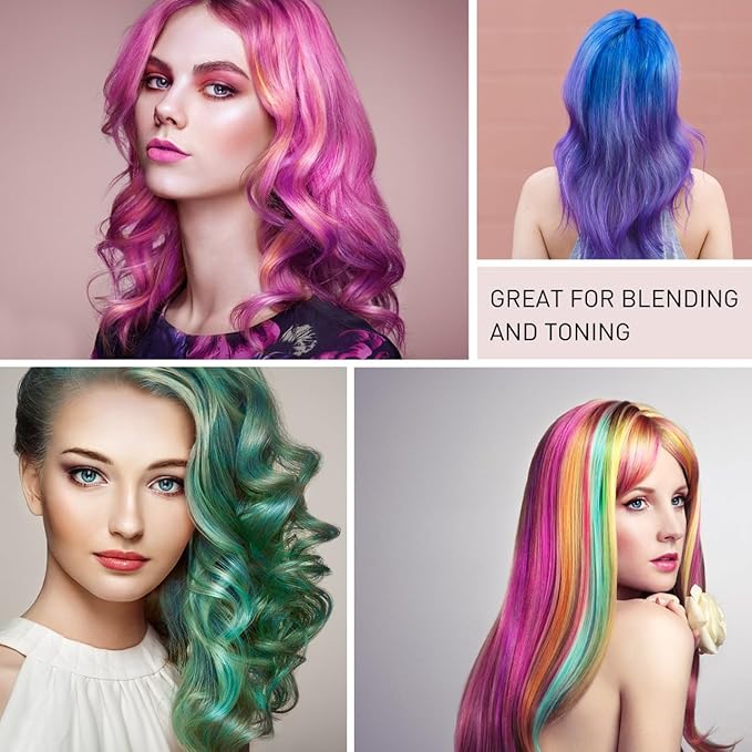 LALAFINA Hair Dye Color Mixing Cup with Double Scale Professional Hair Color Bowl for Salon and Home Use Easy Shake and Measure Tint Mixer