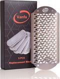 Vanfa Replacement Blades #79018 for Pedicure Foot File Scrubber Callus Remover (Pack of 5)