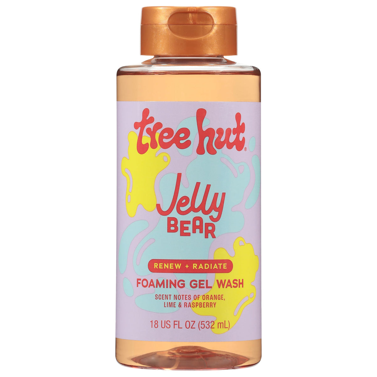Tree Hut Pink Hibiscus Foaming Body Wash, 18 Fl Oz