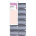 Diane 2" Large Smooth Hair Rollers for Volume & Blowouts 12-Pack, Grey