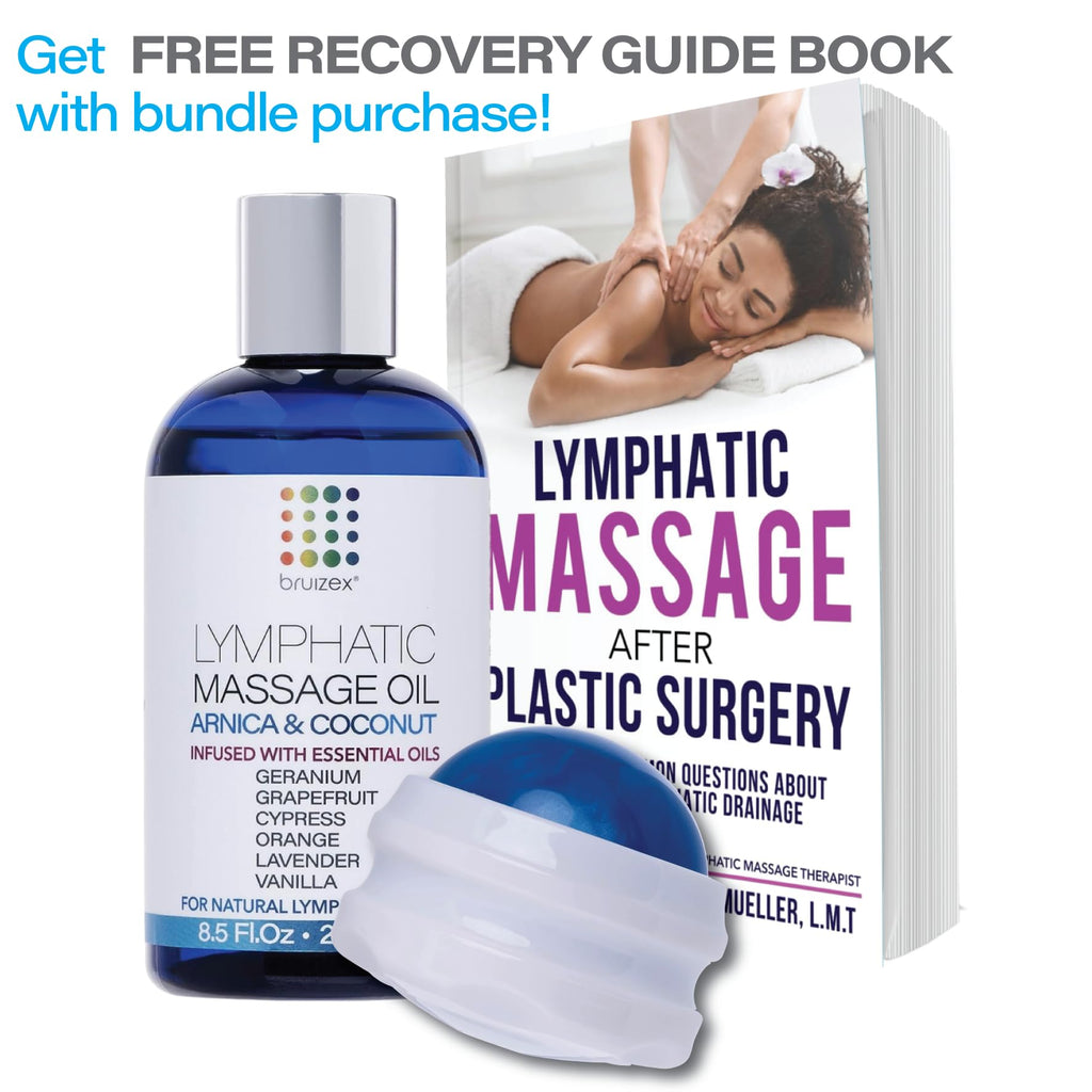 Lymphatic Drainage Massager, Fibro Roller Ball for Post Surgery Recovery