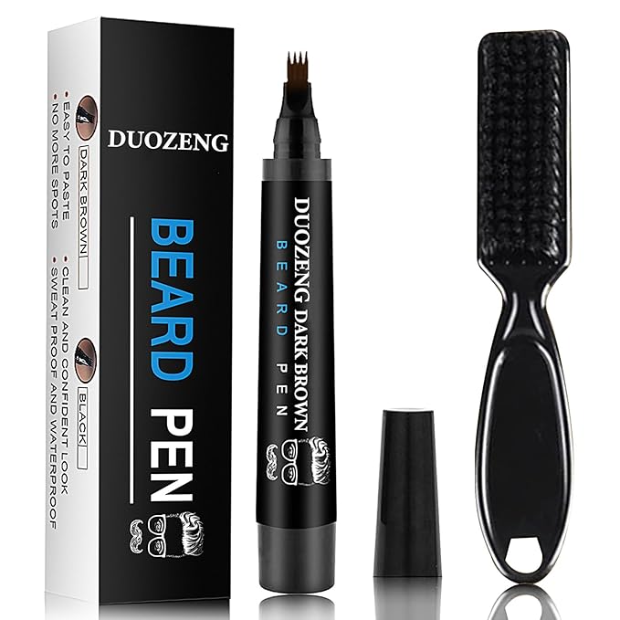 Barber Styling Pencil - Fill, Shape & Define Perfect Beard - Brown