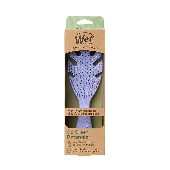 WetBrush Go Green Detangler Purple