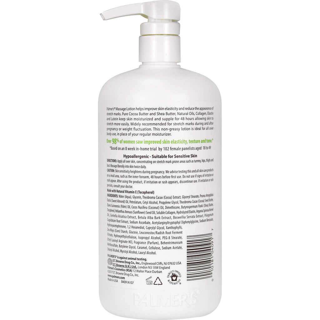 Palmer's Stretch Marks Body Lotion for Pregnancy & Weight Changes (33.8 Oz)