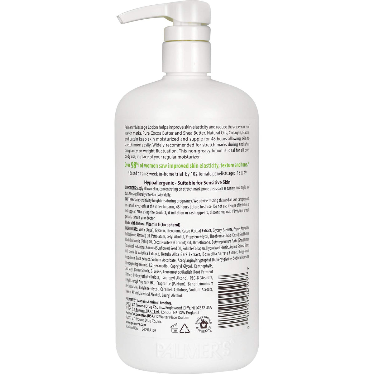 Palmer's Stretch Marks Body Lotion for Pregnancy & Weight Changes (33.8 Oz)