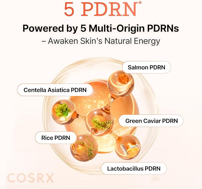 COSRX 5 PDRN B5 Vital Soothing Toner - Korean Toner for Rejuvenating & Soothing Skin with Salmon DNA, Centella, Lactobacillus PDRN & Panthenol, Korean Skin Care 9.46 fl.oz.