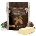 Era of Nature Cocoa Butter Raw – 100% Pure & Unrefined, Cold-Pressed Cacao – For DIY Skincare & Haircare – Deep Hydration for Skin, Hair, Lips – Stretch Mark & Scar Care – Natural Chocolate Scent, 8oz