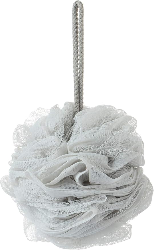 KAKOOI Bath Sponges, Shower Loofah for Body Exfoliation(1 pcs, Gray)