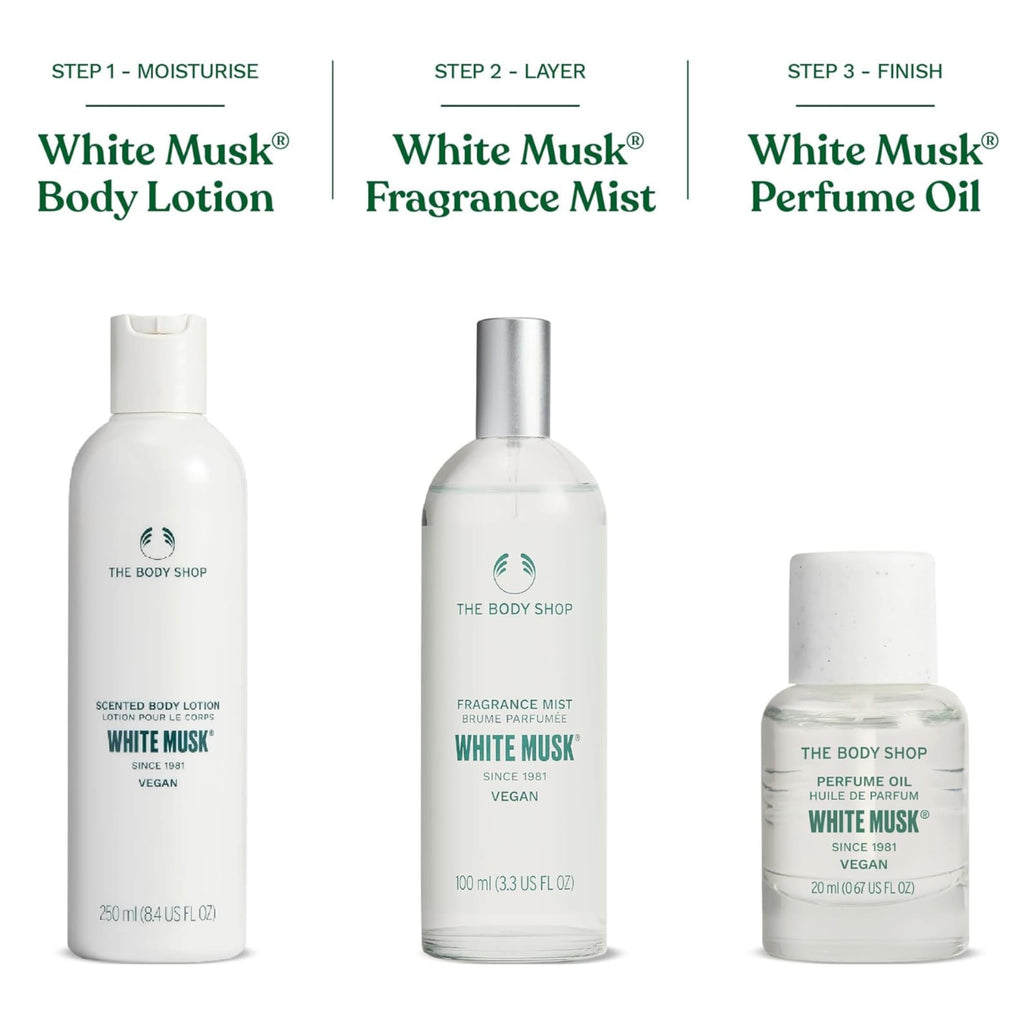 The Body Shop White Musk Scented Body Lotion | SIlky, Vegan, 8.4 Oz