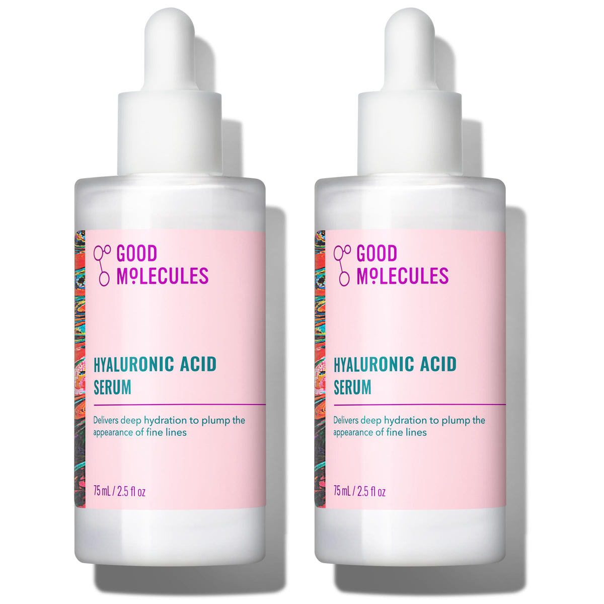 Good Molecules Hyaluronic Acid Serum for Face, Hydrating Serum, 2.5 fl oz