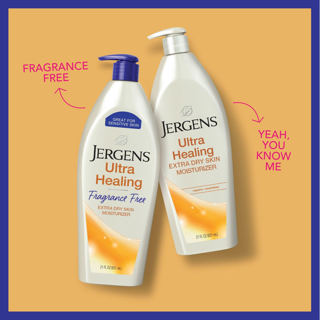 Jergens Ultra Healing Fragrance Free Lotion For Extremely Dry Skin, 21 oz