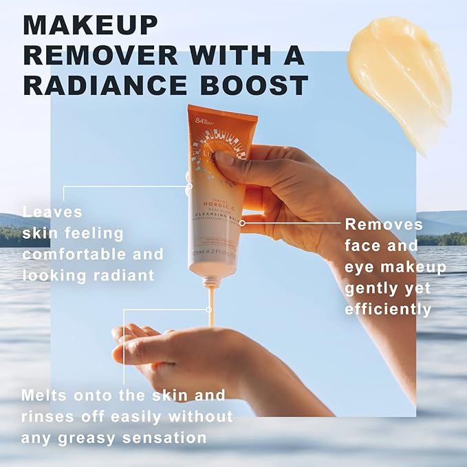 Lumene Nordic-C Pure Glow Cleansing Balm Vitamin C Makeup Remover 125 ml