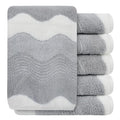 SINLAND Absorbent Coral Velvet Washcloth Ultra Soft Microfiber Face Towels 12 x 12 inch Multi-Purpose Face Cloths for Household and Sport