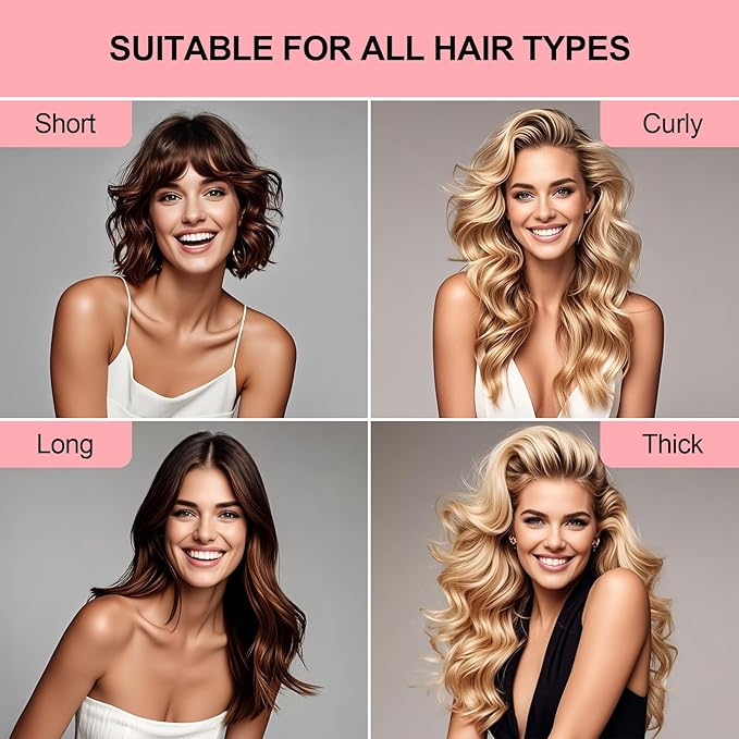 Togayu Heatless Curls Overnight Hair Care Set - Jumbo Velvet Hair Curlers