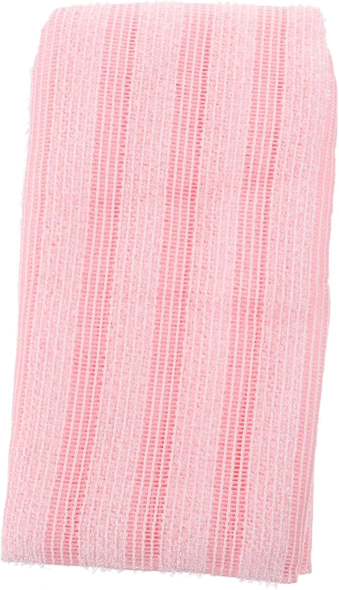Ipetboom Portable Exfoliating Back Scrubber Strap Dual-Sided Bath Wash Cloth for Deep Cleansing and Relaxation Eco-Friendly Material Travel-Friendly Design for Home Use Go Bathing