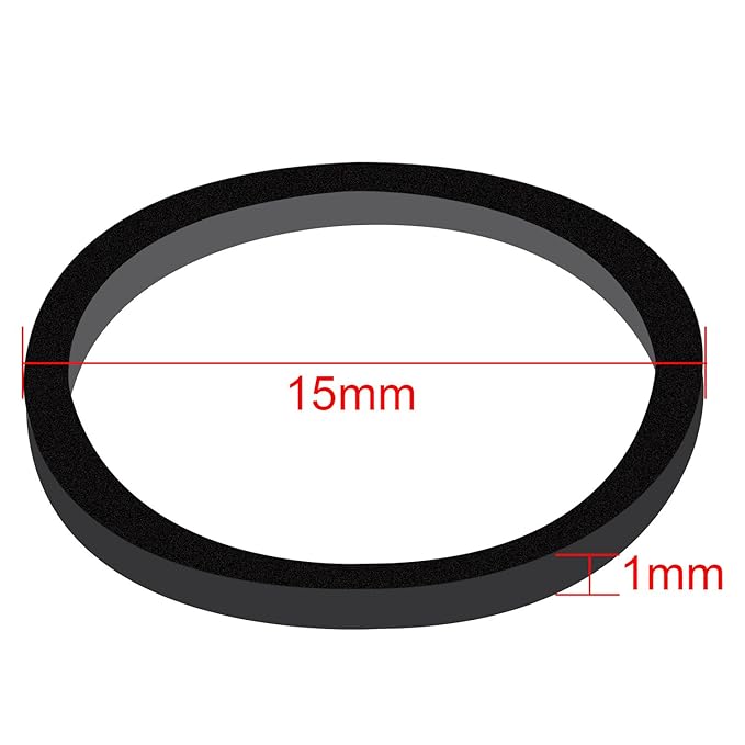 Hicarer 2000 Pack Black Elastic Hair Bands, Mini Rubber Bands with Box for Girl Woman Hair Braids Ponytails and Small Dreadlocks, Wedding Hairstyle and More(1.5 Cm)