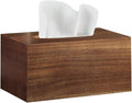 BIBELUN Tissue Box Cover,Acacia Wood Tissue Box Cover Rectangle with Slide-Out Bottom,Wooden Decorative Cube Facial Tissue Holder/Organizer/Dispenser for Bathroom,Office Desk & Bedroom Decor