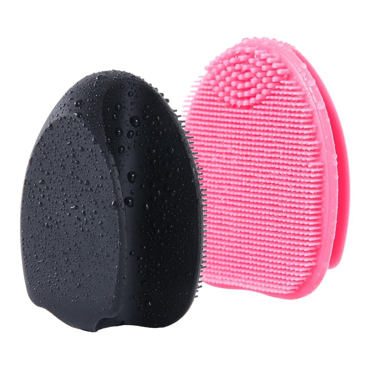 Soft Silicone Face Scrubber,Facial Cleansing Brush,Facial Exfoliation Scrub for Massage Pore Cleansing Nose Blackhead Remover Deep Scrubbing for All Kinds of Skins Men and Women