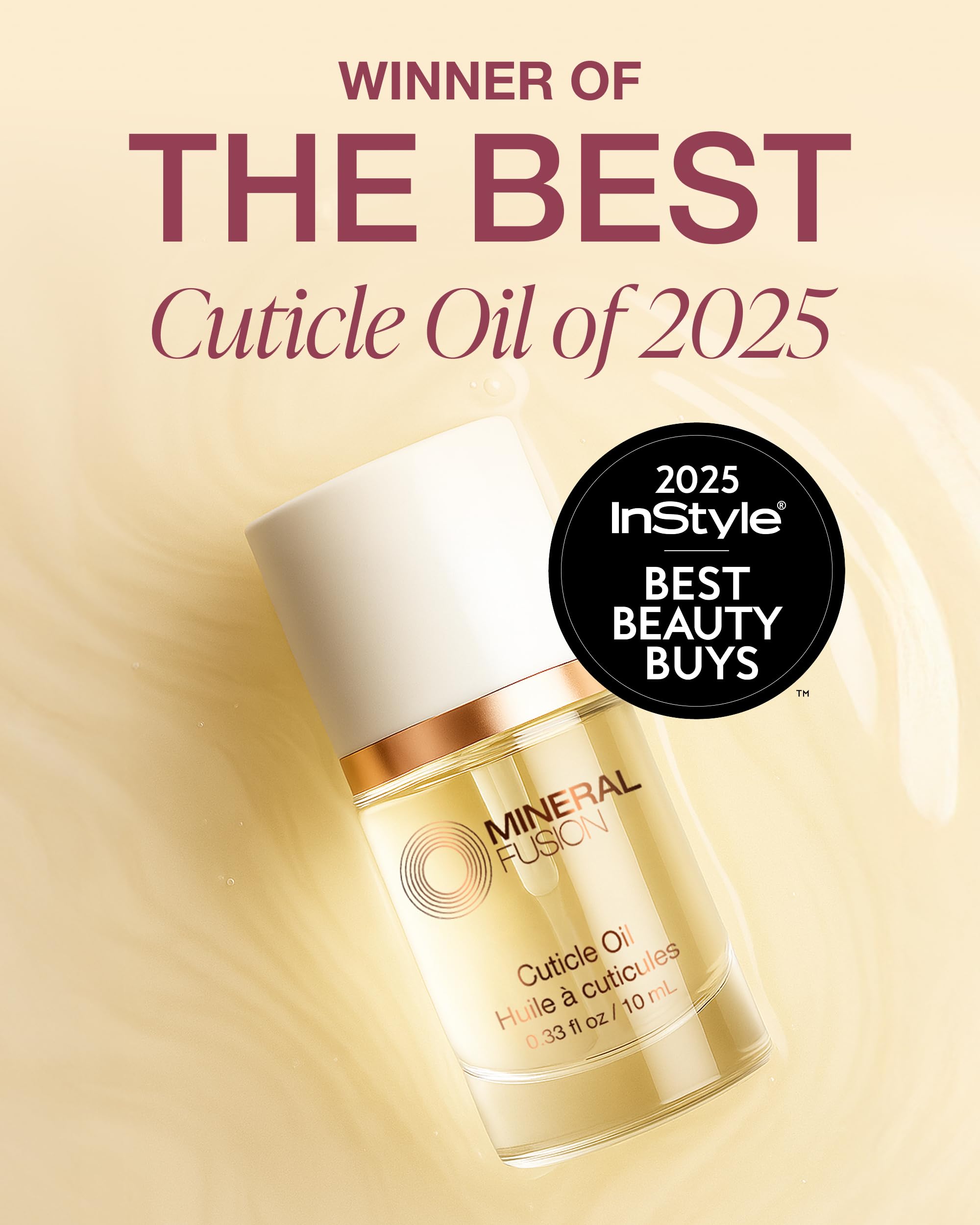 Mineral Fusion Cuticle Oil Nail Treatment, 0.33 oz