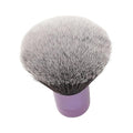 BevyGold Luxurious and Large Ultra Soft Fluffy Powder Brush, Multipurpose Face, Body, Barber and Beauty Tool, with Wooden Base Soft Kabuki Brush (Violet)