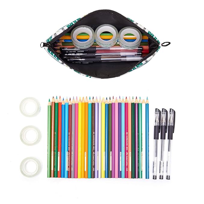 WANDF Small Makeup Bag for Purse, Small Cosmetic Bag for Women