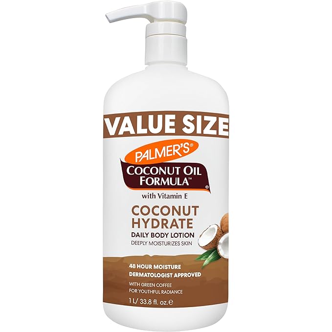 Palmer's Coconut Oil Formula Body Lotion for Dry Skin (33.8 Fl Oz)