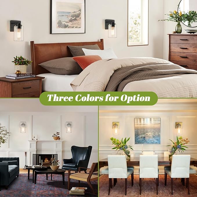VerRon Modern Vanity Lights, Gold Bathroom Light Fixtures